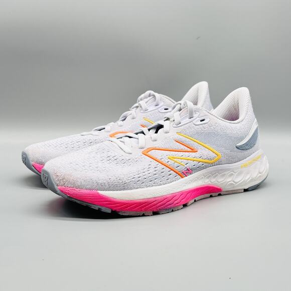 New Balance Shoes Womens 9 Gray Pink Fresh Foam 880v12 Running Athletic Sneaker - Picture 3 of 10